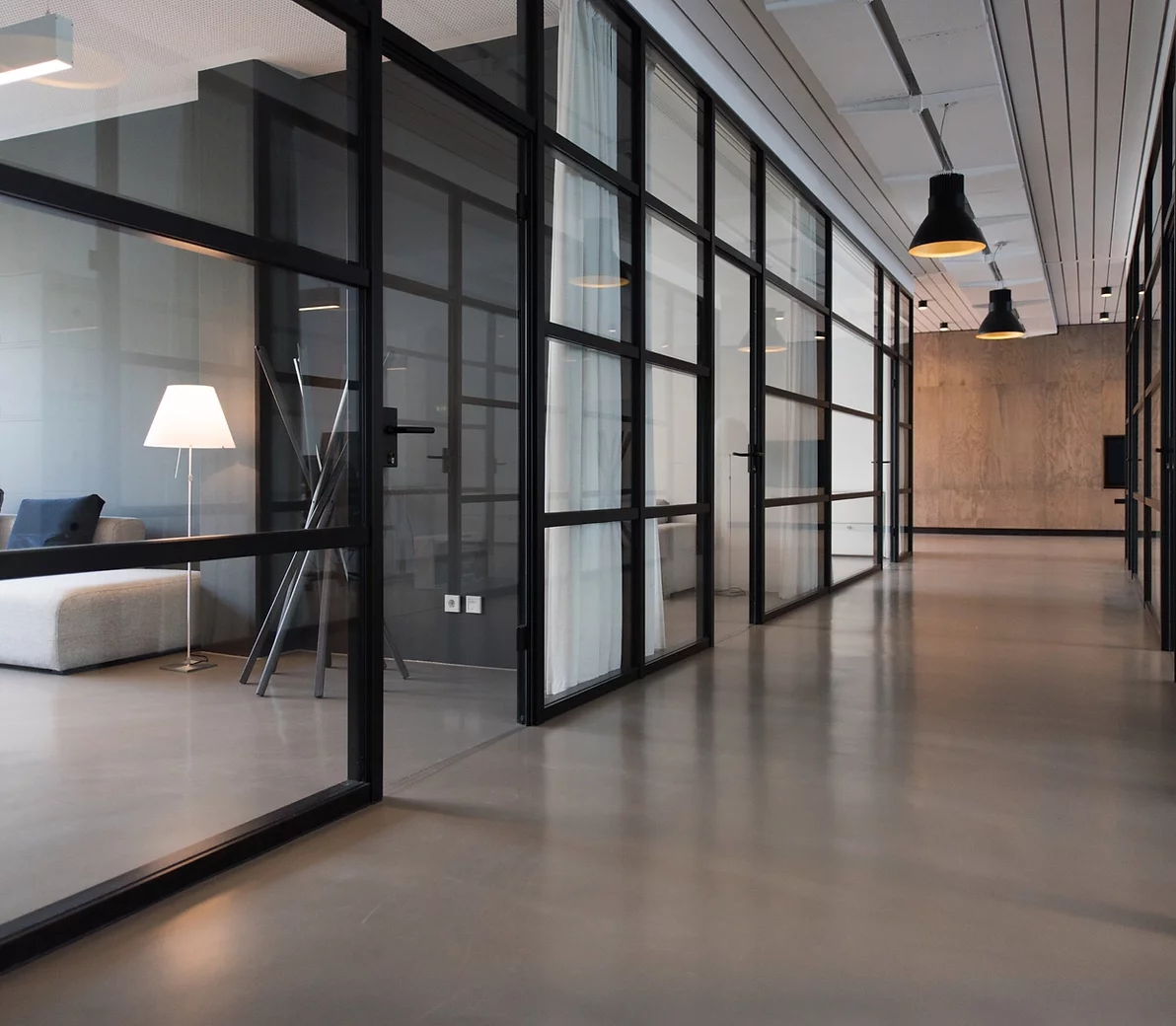 Office Hallway